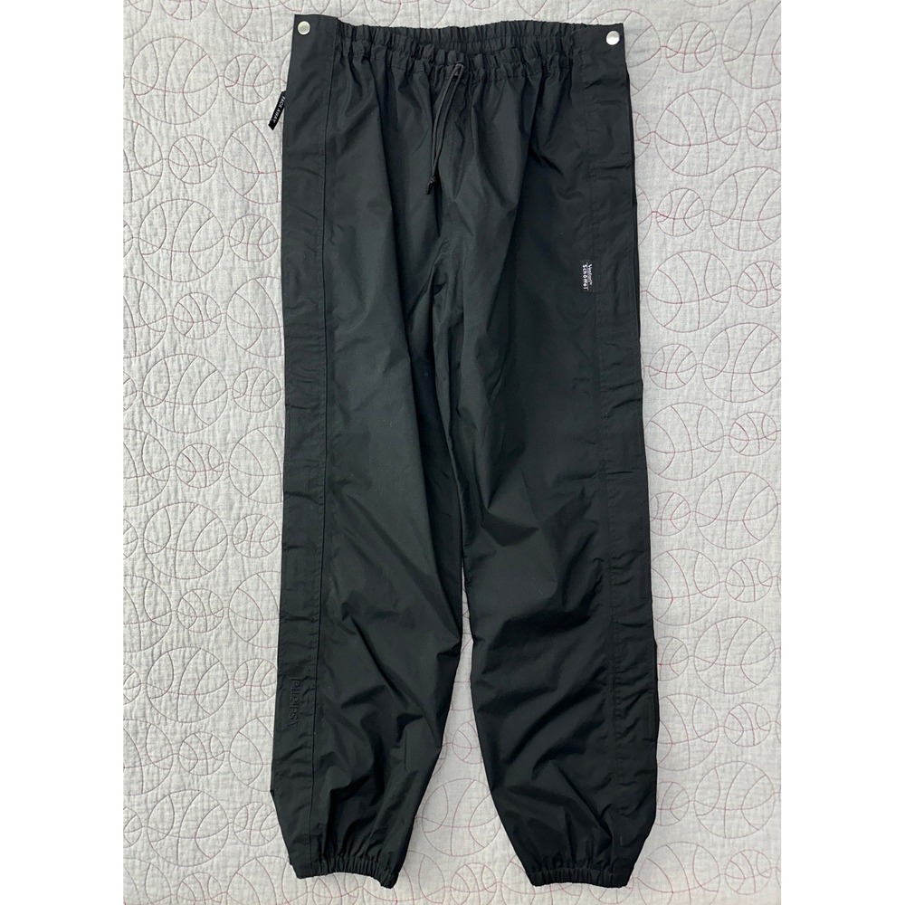 Schoffel Rain Pants Black Venturi Pack Away / Mens Large